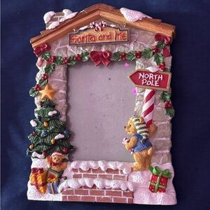 Festive Christmas Photo Frame